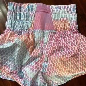 Nwot Fp Formation Printed Way Home Shorts In Rainbow sz-Xs